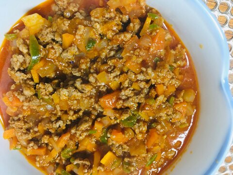 完了食からのミートソース!